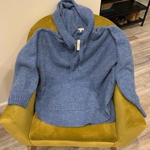Cozy blue Madewell sweater